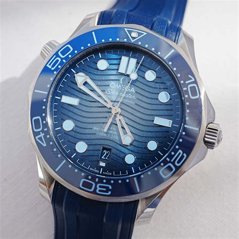 omega seamaster summer blue price|omega seamaster ceramic blue.